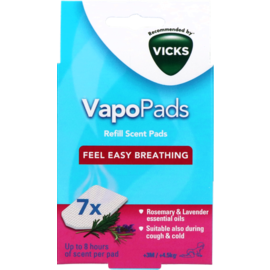 Vicks Vbr7e Paediat.comf.vapopads Rosmary-lavend 7