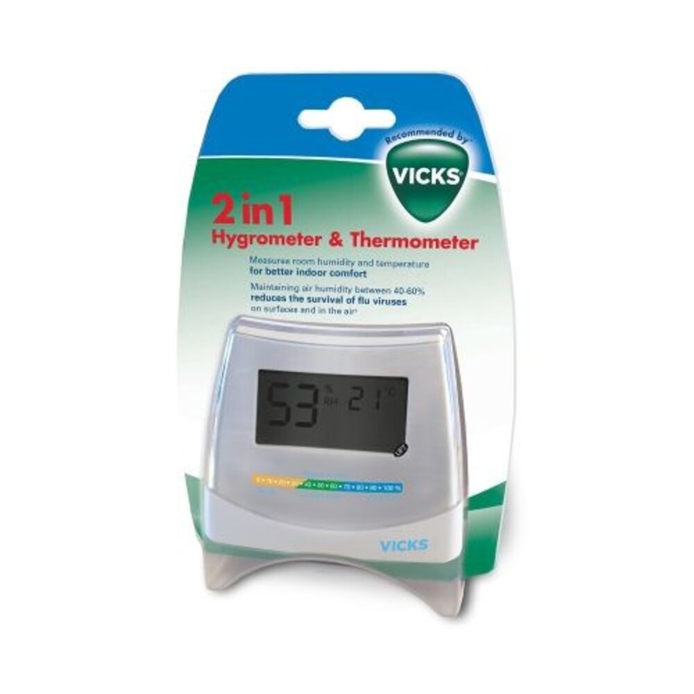 Vicks Hygrometer & Thermometer 2 In 1 V70emea