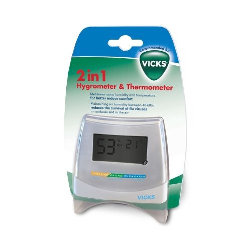 Vicks Hygrometre & Thermometre 2 En 1 V70emea