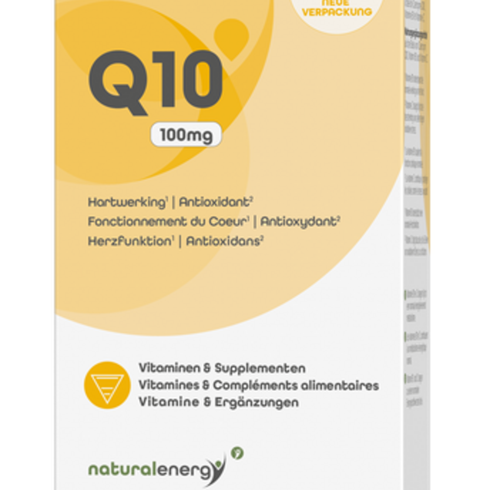 Natural Energy Q10 Energy 100mg Natural Energy Caps 30