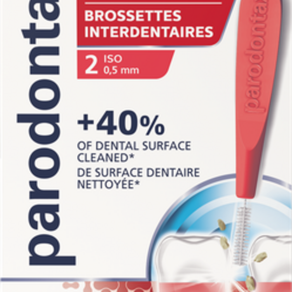 Parodontax Interdental Brushes 0,5mm 6