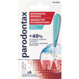 Parodontax Interdental Brushes 0,6mm 6