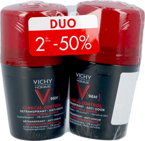 VICHY Vichy Deo M Roll 96h Clinical Ctrl Duo 50ml 2e-50%