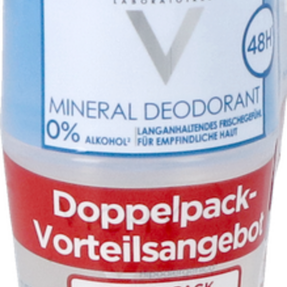 VICHY Vichy Deo Mineraal Roller 48u Duo 2x40ml