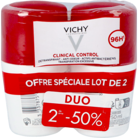 VICHY Vichy Deo V Roll 96h Clinical Ctrl Duo 50ml 2e-50%