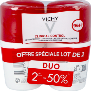 VICHY Vichy Deo V Roll 96h Clinical Ctrl Duo 50ml 2e-50%