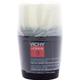 VICHY Vichy Homme Deo Gev Huid 48u Roller Duo 2x50ml