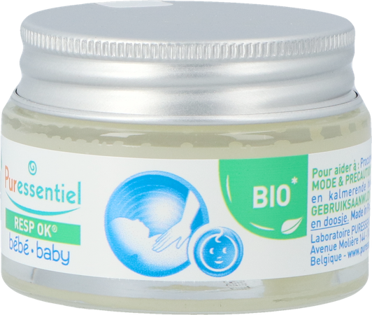Puressentiel Ademhaling Massagebalsem Baby 30ml