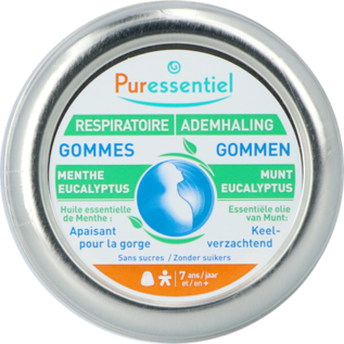 Puressentiel Ademhaling Gommen Keel Eucalypt. 24