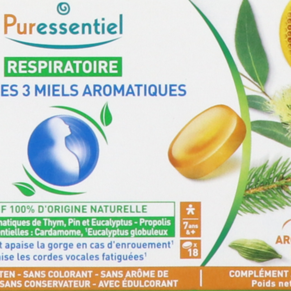 Puressentiel Respiratoire Pastilles Miel 18