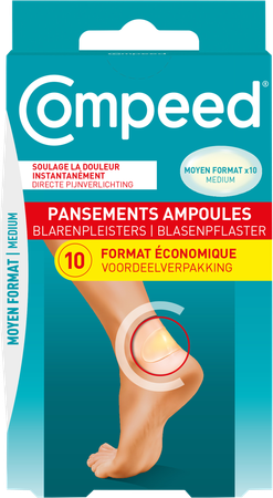 Compeed Pansement Ampoules Moyen Format Econ. 10