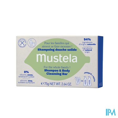 Mustela Mustela Fam Solide Douche Sh 75g