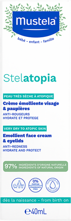 Mustela Mustela Pa Stelatopia Emollierende Cr Gezicht 40ml