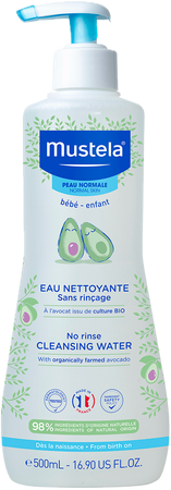 Mustela Mustela Pn Eau Nettoyante S/rincage 500ml