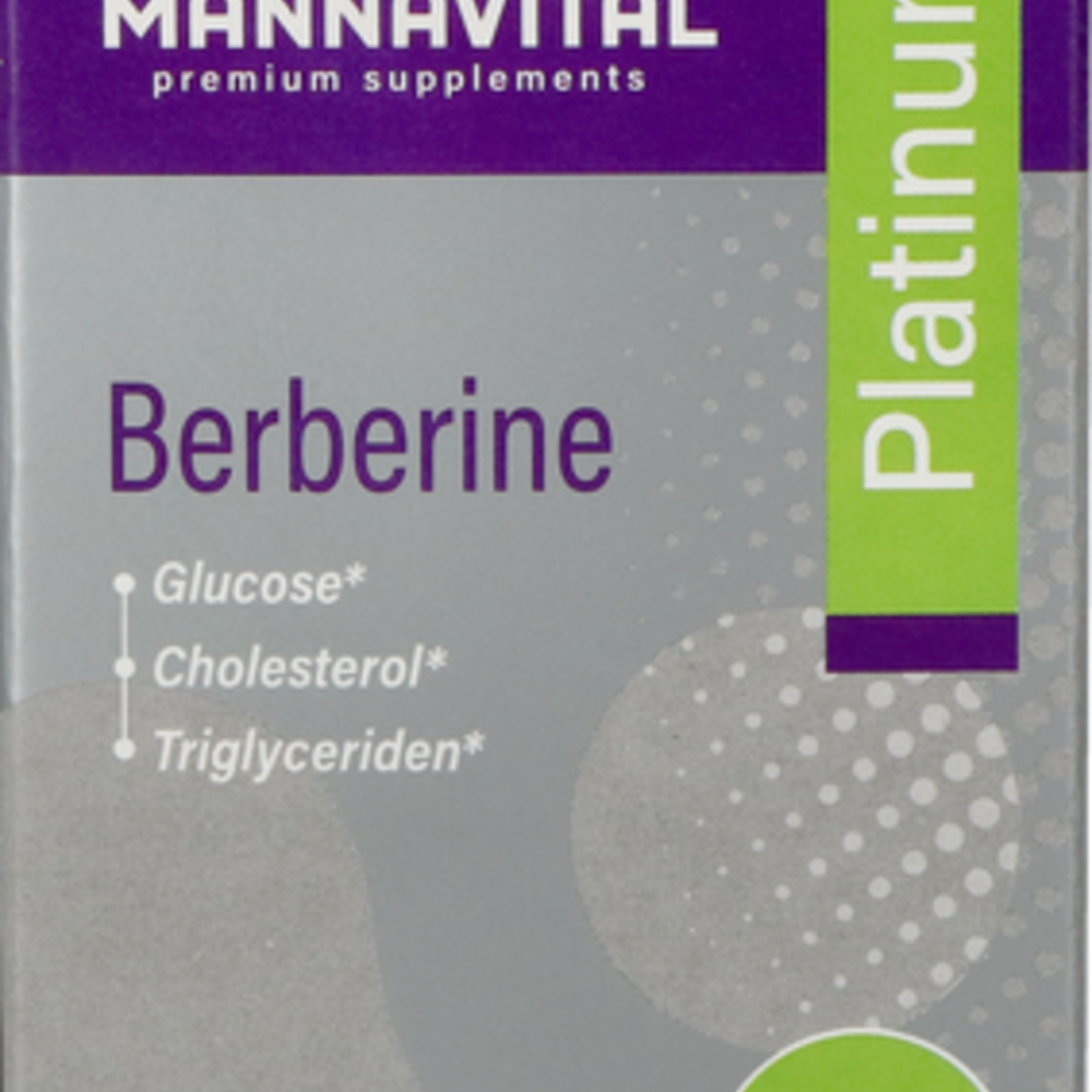 MANNAVITAL Mannavital Berberine Platinum V-caps 60