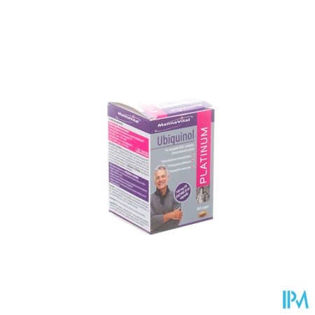 MANNAVITAL Mannavital Ubiquinol Platinum Caps 60