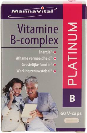 Mannavita Vitamine B Complex V-caps 60
