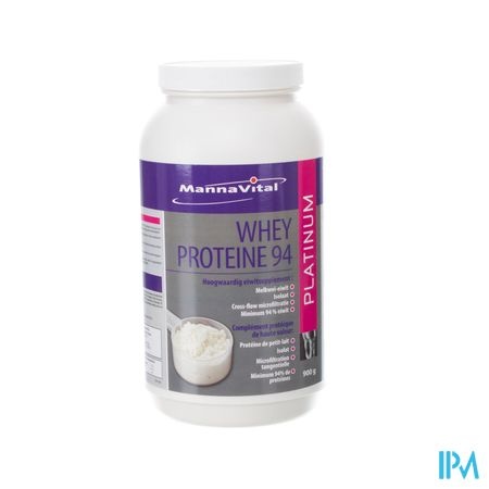 MANNAVITAL Mannavital Whey Proteine 94 Pdr 900g