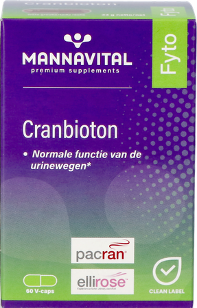 MANNAVITAL Mannavital Cranbioton V-caps 60