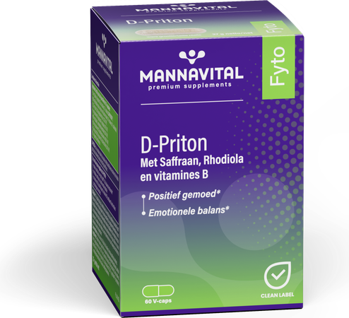 MANNAVITAL Mannavital D-priton V-caps 60