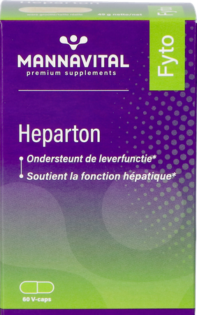 MANNAVITAL Mannavital Heparton V-caps 60