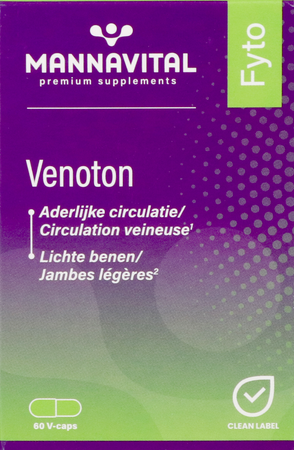 MANNAVITAL Mannavital Venoton V-caps 60