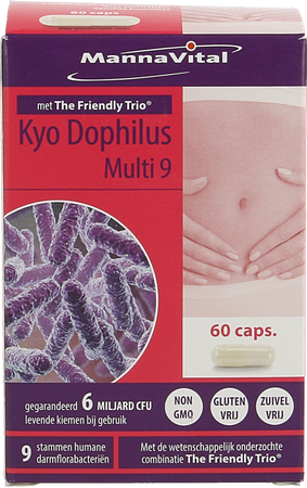MANNAVITAL Mannavital Kyodophilus Multi 9 Caps 60