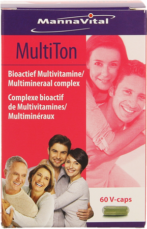 MANNAVITAL Mannavital Multiton V-caps 60
