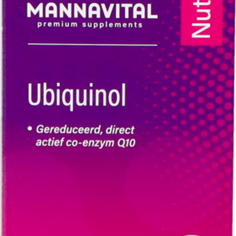 MANNAVITAL Mannavital Ubiquinol Caps 60