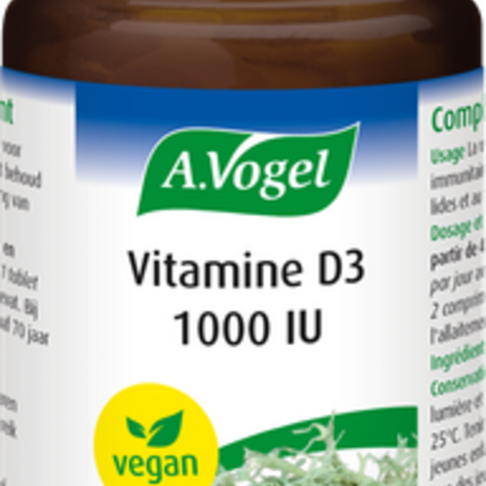 A. Vogel A.Vogel Vitamine D3 100 ComprimÃ©s