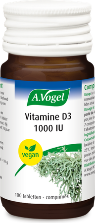 A. Vogel A.Vogel Vitamine D3 100 tabletten