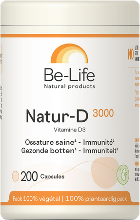 Be-life / Biolife /Belife Natur D 3000 Be-life Pot Caps 200