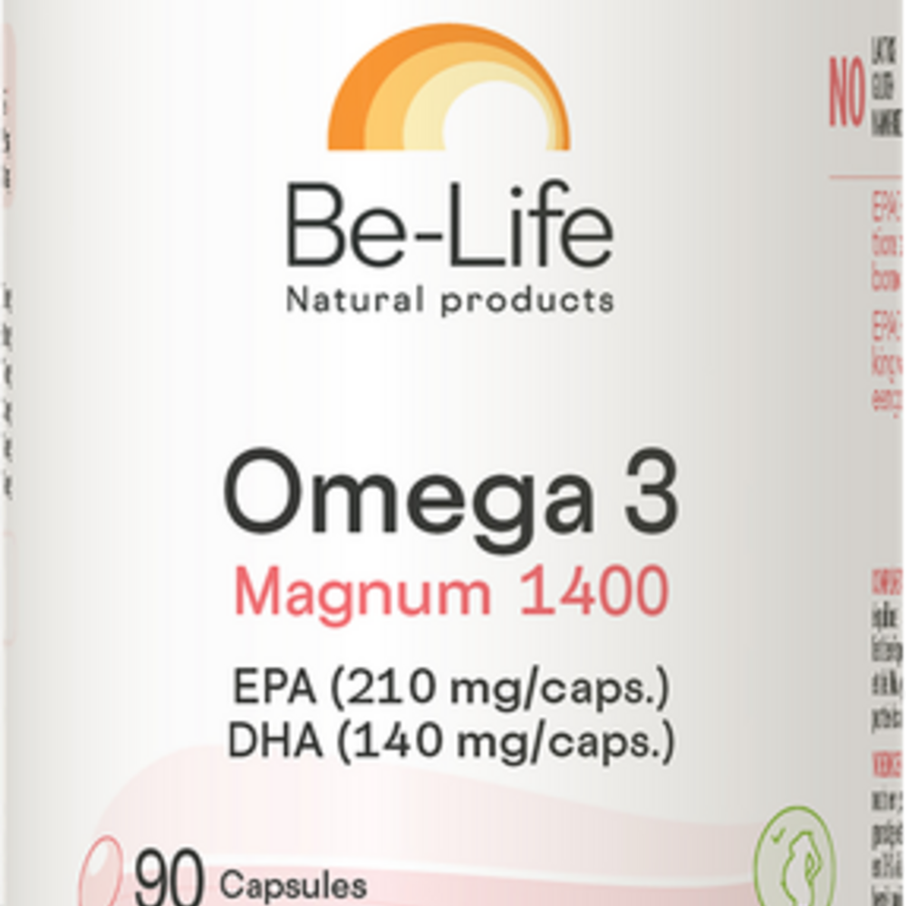Be-life / Biolife /Belife Omega 3 Magnum 1400 Be Life Caps 90 Pf01212