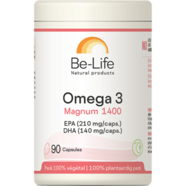 Be-life / Biolife /Belife Omega 3 Magnum 1400 Be Life Caps 90 Pf01212
