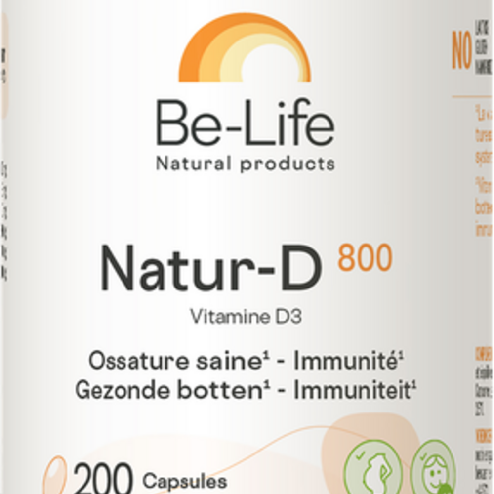 Be-life / Biolife /Belife Natur D 800 Be-life Caps 200