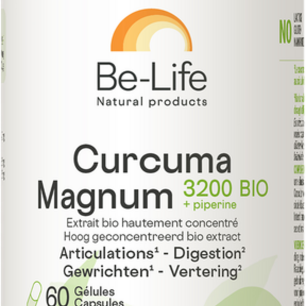 Be-life / Biolife /Belife Curcuma Magnum 3200 Be Life Bio Pot Caps 60