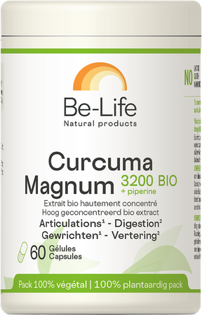 Be-life / Biolife /Belife Curcuma Magnum 3200 Be Life Bio Pot Caps 60