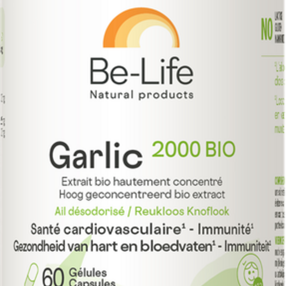 Be-life / Biolife /Belife Garlic 2000 Bio Be Life Pot Gel 60 Rempl.3094711
