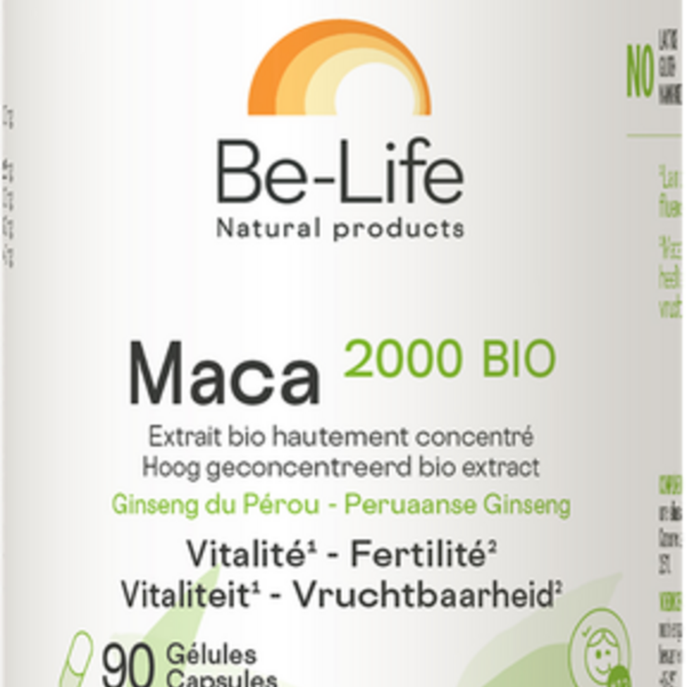 Be-life / Biolife /Belife Maca 2000 Bio Be Life Pot Caps 90