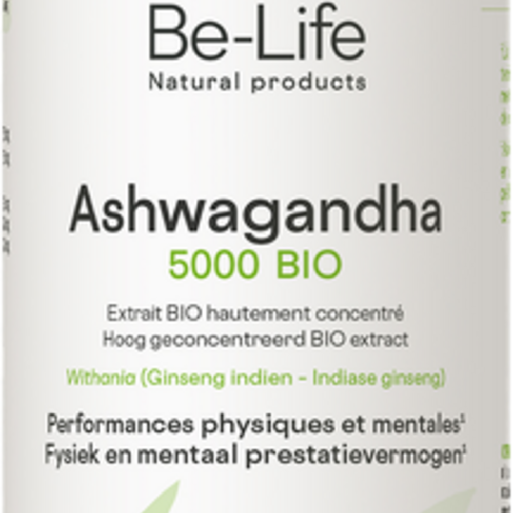 Be-life / Biolife /Belife Ashwagandha 5000 Bio Be Life Caps 180
