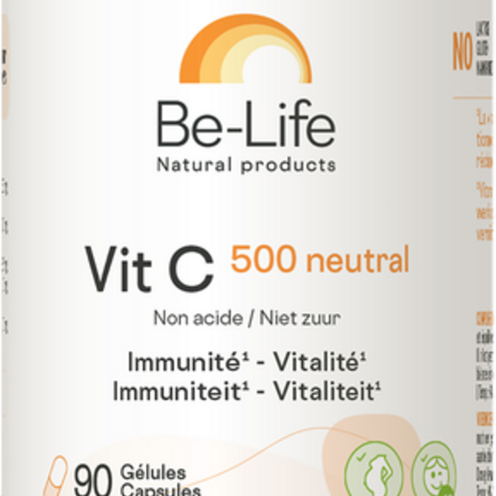 Be-life / Biolife /Belife Vit C 500 Neutral Be Life Caps 90 Nf Verv.3274537