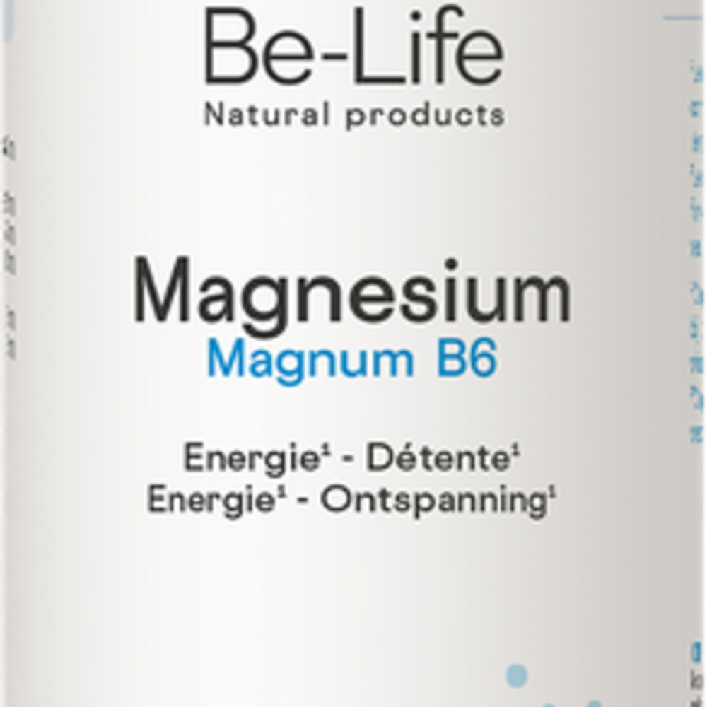 Magnesium Magnum B6 Be Life Caps 90