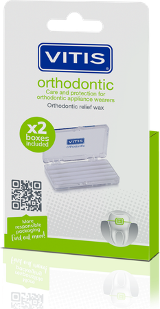 Vitis Orthodontic Wax Blister 2 Doosjes 3600