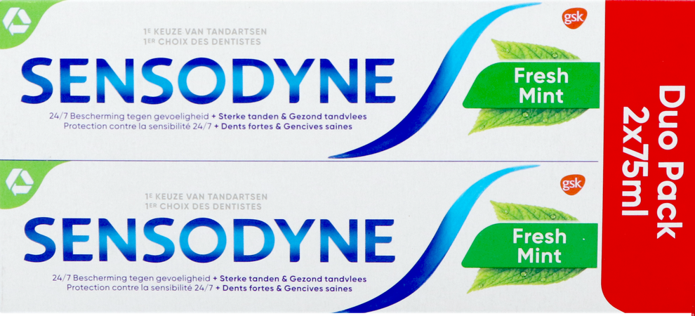 Sensodyne Freshmint Duopack 2x75ml