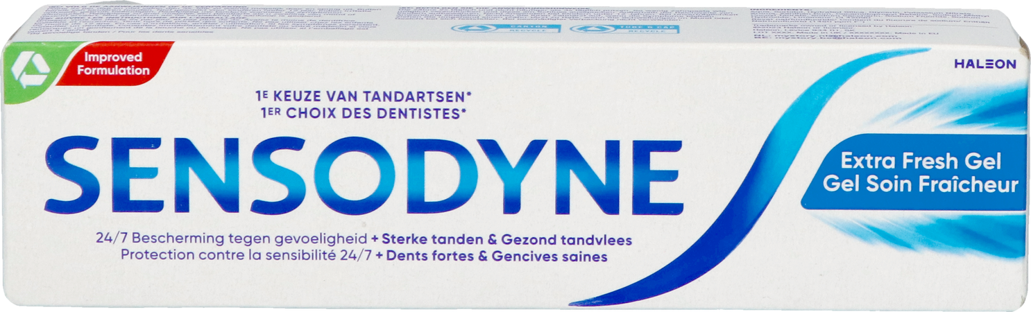 Sensodyne Gel Soin Fraicheur Dentifr. Tube 75ml Nf