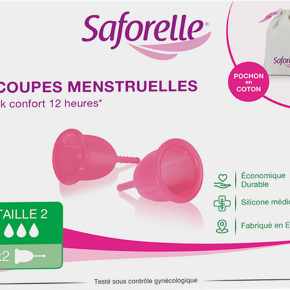 Saforelle Saforelle Cup Protect Coupe Menstruelle T2 Nouveau