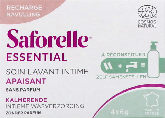 Saforelle Saforelle Essent.verzach.int.wasopl.pdr Navul.4x6g