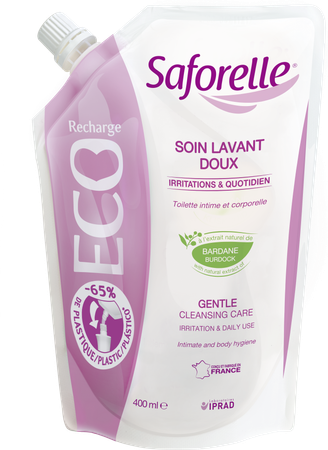 Saforelle Saforelle Soin Lavant Doux Eco Recharge 400ml