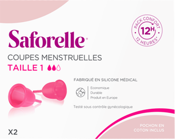 Saforelle Saforelle Cup Protect Menstruatie Cups T1 2