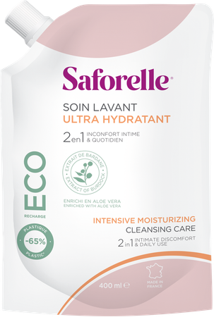Saforelle Saforelle ULTRA HYDRATERENDE WASVERZORGING ECO Navul.400ml